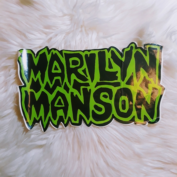 Super rare Marilyn Manson sticker - Picture 3 of 5